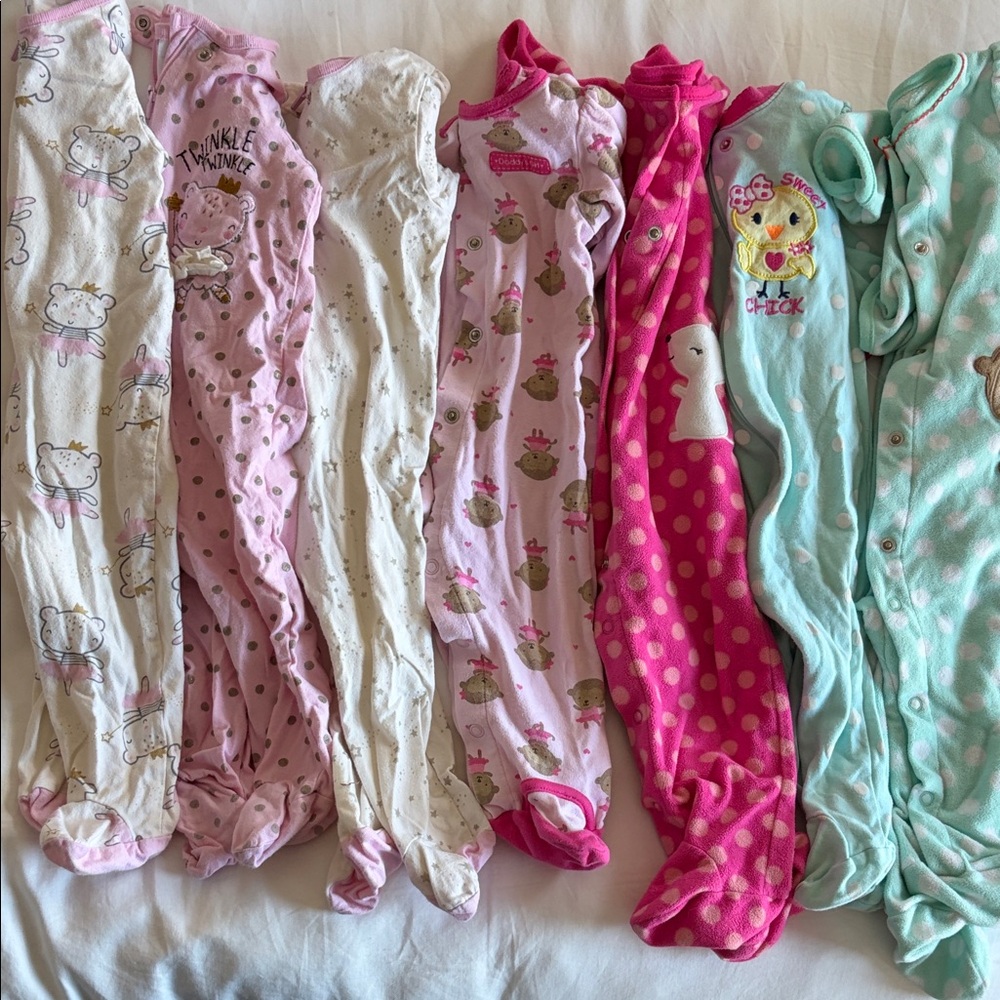 6-9 month girl sleeper bundle
